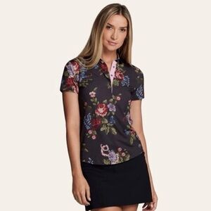 Greyson Women's On Point Scarlett Golf Performance Polo Shirt Size S. NWT
